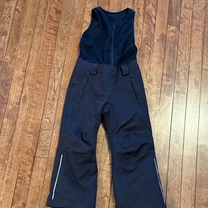 Black Ski Bib Overalls